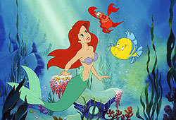 You can catch Ariel in The Little Mermaid on DVD!