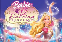Barbie stars in a new movie called Barbie in the 12 Dancing Princesses.