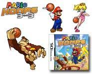 Mario and the Mushroom Kingdom crew hit the court for some basketball! We review the Nintendo DS game here.
