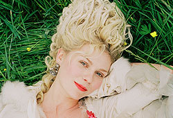 Kirsten Dunst and Jason Schwartzman star in the movie, Marie Antoinette.