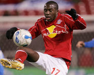 Photo of teen soccer star, Jose Altidore, of the New York Red Bulls.