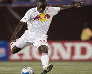 Picture of teen soccer star, Jose Altidore, of the New York Red Bulls.