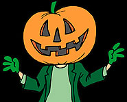 Jack-O'-Lantern comes out every Halloween!