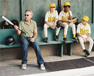 Picture from The Bad News Bear starring Billy Bob Thornton.