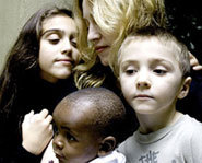 Madonna is in the process of adopting a young Malawian boy named David.