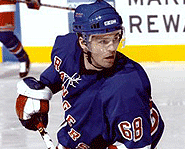 Jaromir Jagr is the captain of the New York Rangers.