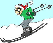 One of the perks of being a ski instructor is a free season's ski pass!