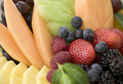 Try eating more fruit this Christmas as a healthy alternative to cakes and cookies.