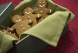 Santa Claus has a soft spot for cookies!