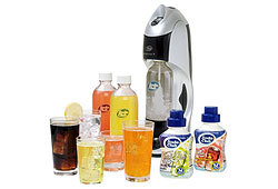 Make your own soda and seltzer at home with the Soda Club machine!