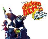It’s <B>deep space action</B> and adventure with <B>Commander Ace</B> and crew! Is this <B>Chicken Little</B>-based game <B>fun or fowl?</B>
