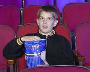 The average American eats 70 gallons of popcorn a year.