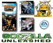 Get the 411 on a <b>Godzilla</b> game, <b>Pokemon Diamond</b> & Pearl, EA’s <b>girl gaming</b> goodness and more <b>Ratchet & Clank</b> previews!