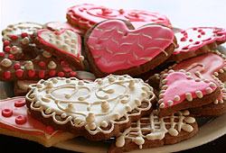 Bake your boyfriend a special batch of Valentine cookies!