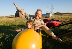 Billy-Bob Thornton stars in The Astronaut Farmer.