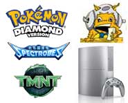 Check out TMNT game pictures, the 411 on the Spectrobes vs. Pokemon showdown and what’s up with PS3 Home.