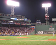 Fenway Park is home of the Boston Red Sox.