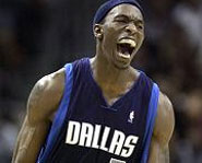Josh Howard of the Dallas Mavericks.