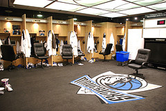 The American Airlines Center has first class amenities for the players.