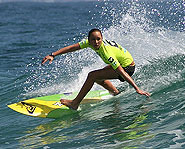 Teenage surfing sensation Carissa Moore.