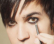 Line your eyes and smudge 'em.