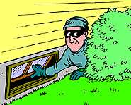 Always keep your doors and windows locked.