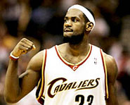 This week, LeBron James led his Cavs into the NBA Finals.