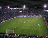 Old Trafford is one of the most spectacular soccer stadiums in the world.
