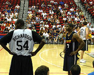The NBA hosts annual summer leagues to help develop their younger players.