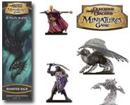 Underground monsters are on the loose! Control dark elves, dragons and wizards with this D&D Miniatures game expansion.