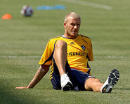 This week David Beckham arrived in the U.S. to play for the L.A. Galaxy of the MLS.