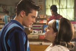 Zac Efron and Nikki Blonsky star in Hairspray.