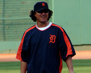 Magglio Ordonez of the Detroit Tigers is one of the best players in the MLB.