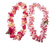 Make leis at your Hawaiian luau party!