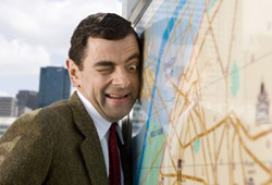 Rowan Atkinson returns as Mr.Bean in Mr. Bean's Holiday.