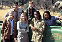 Anastasia Baranova and Bongani Freedom star in Scout's Safari.