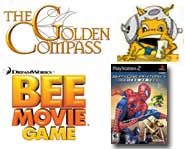 Check out our Golden Compass developer interview, plus previews of Spider-Man: Friend or Foe and The Bee Movie! It’s all here.