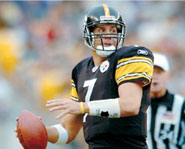 Ben Roethlisberger is the starting quarterback for the Pittsburgh Steelers.