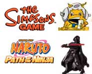Get the latest video game news on Naruto, Star Wars, The Simpsons and even Mario & Sonic! Get the pics, videos and more, here.