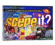 Test your Disney trivia skills with this fun DVD board game for 2-4 players, or an entire party! We review it here.