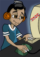 Simon Blogs about dying his hair blue in his free teen online journal.