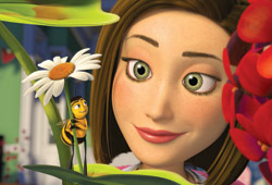 Jerry Seinfeld voices Barry B. Benson in Bee Movie.