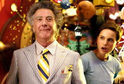 Mr. Magorium's Wonder Emporium stars Natalie Portman and Dustin Hoffman.