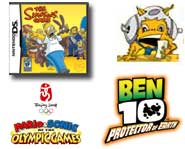 Check out videos for Ben 10, The Simpsons Game, Sonic Rivals and Mario & Sonic at the Olympic Games! Plus, Pokemon and Yu-Gi-Oh! News.