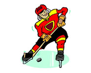 The slap shot is one of best ways to score a goal in hockey.