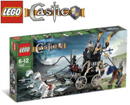 Build the good knight and the evil skeletons with their carriage for an exciting battle! We review this LEGO Castle kit here.
