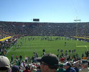 Notre Dame Stadium is one of the most historic and popular College Football Stadiums.