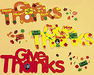 Get crafty on Thanksgiving with the Fabulous Foam Thanksgiving Frames!