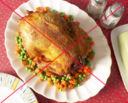 Not everyone eats turkey on Thanksgiving.