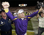 On January 7, 2008, the LSU Tigers will face the Ohio State Buckeyes in the BCS National Championship Game.
